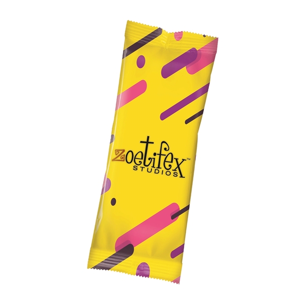 Full Color Tube DigiBags Filled with Milk Chocolate Cashews
