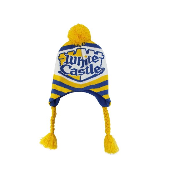 Custom Pantone Matched Toboggan Ear Cover Beanie