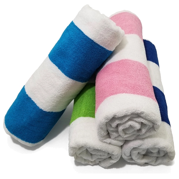 30x60 Economy Cabana Beach Towels - 30x60 Economy Cabana Beach Towels - Image 0 of 16