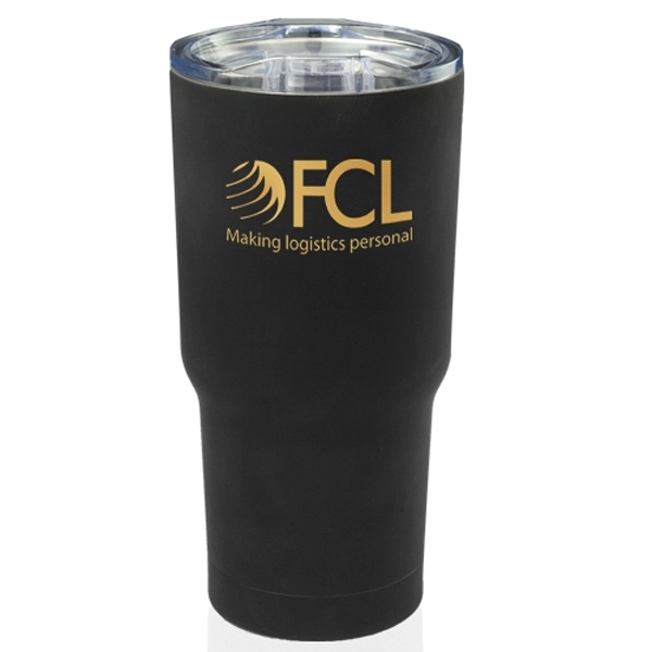 17 oz. Rubberized Stainless Steel Travel Mug - 17 oz. Rubberized Stainless Steel Travel Mug - Image 0 of 2