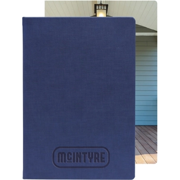 Bohemian Textured Journal w/ Tip-In - Large - Bohemian Textured Journal w/ Tip-In - Large - Image 0 of 1