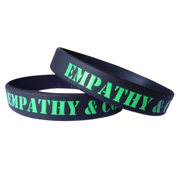 Printed Silicone Wristband - Printed Silicone Wristband - Image 2 of 32