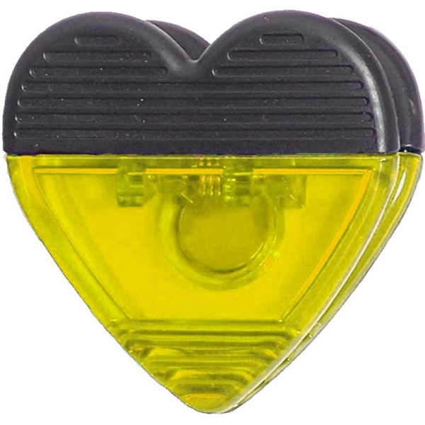 Jumbo size heart shape memo clip - Jumbo size heart shape memo clip - Image 5 of 5