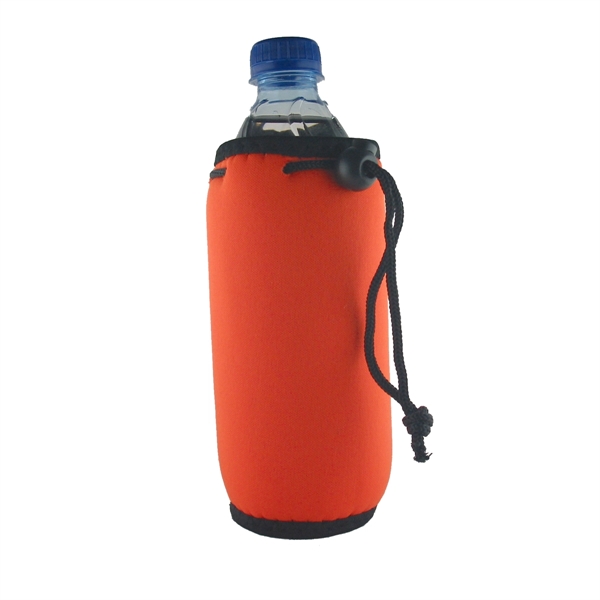 Bottle Can Coolie With Drawstring and Clip - Bottle Can Coolie With Drawstring and Clip - Image 7 of 10