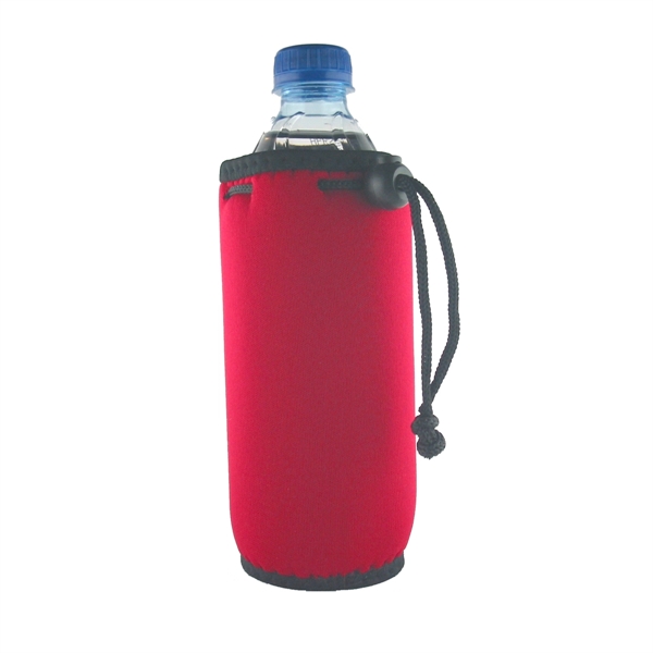 Bottle Can Coolie With Drawstring and Clip - Bottle Can Coolie With Drawstring and Clip - Image 9 of 10