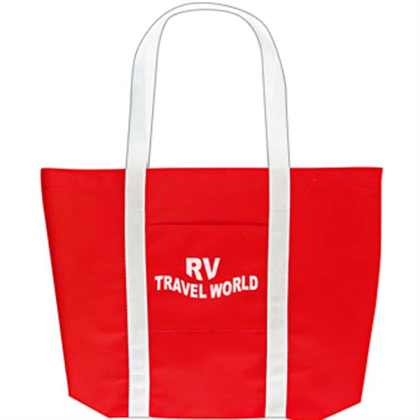 100 GSM Non-Woven Tote with Small Pocket - 100 GSM Non-Woven Tote with Small Pocket - Image 0 of 0