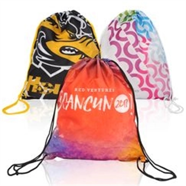 Full Color Drawstring Bag - Full Color Drawstring Bag - Image 0 of 3