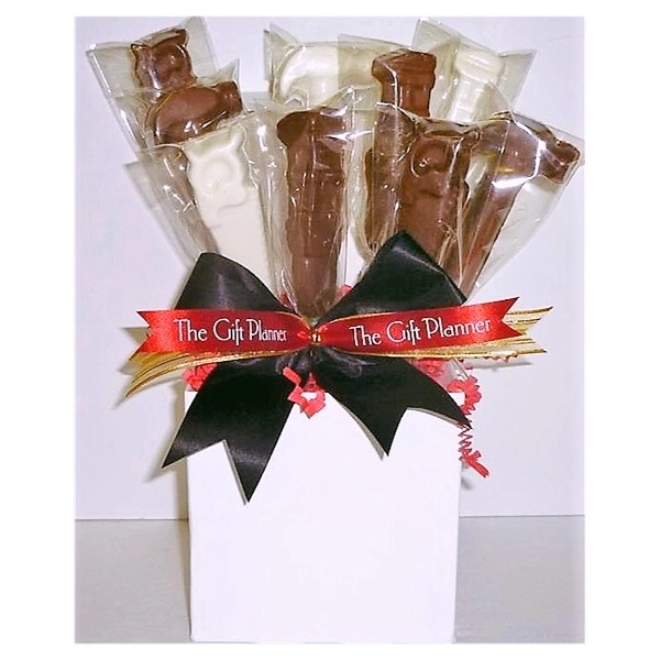 Construction worker's A OK Chocolate Tool Bouquet