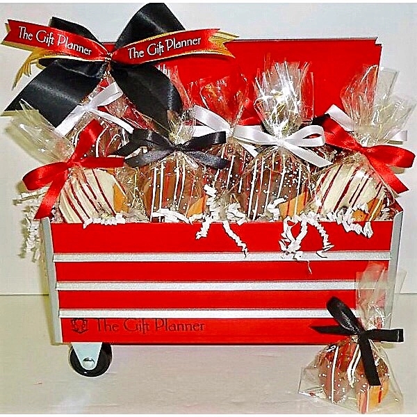 Chocolate Dip Fortune Cookie Rolling Tool Cart
