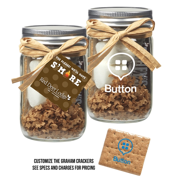 S'Mores Kit In Mason Jar - S'Mores Kit In Mason Jar - Image 0 of 0