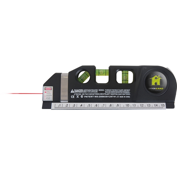 Laser Level with 8' Tape Measure - Laser Level with 8' Tape Measure - Image 1 of 9