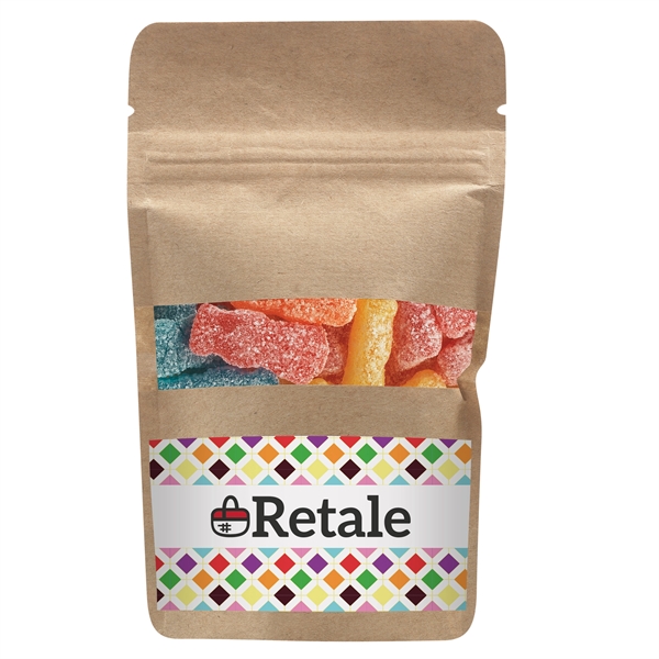 Resealable Kraft Window Pouch With Sour Patch® Kids - Resealable Kraft Window Pouch With Sour Patch® Kids - Image 0 of 0