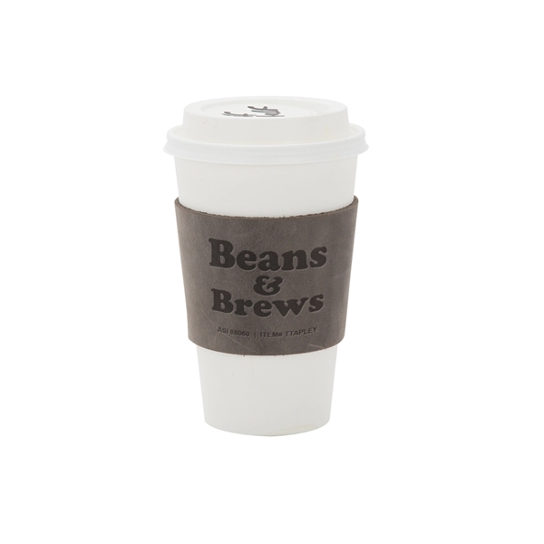 TAPLEY Leather Cup Sleeve - TAPLEY Leather Cup Sleeve - Image 1 of 5