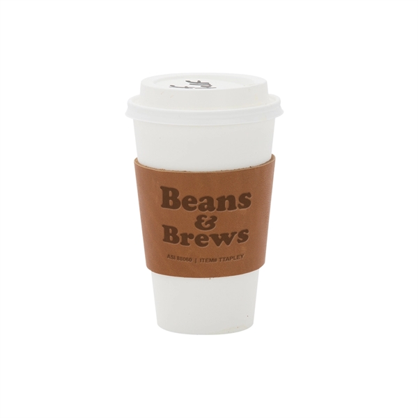 Custom TAPLEY Leather Cup Sleeve