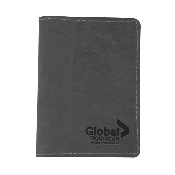 CURRIER Leather Passport Holder - CURRIER Leather Passport Holder - Image 3 of 5
