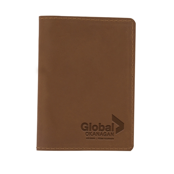 CURRIER Leather Passport Holder - CURRIER Leather Passport Holder - Image 4 of 5