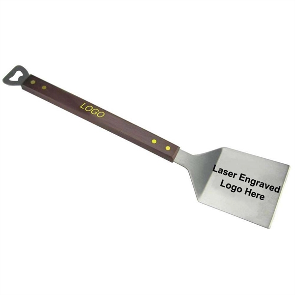 Customized Wood Grill BBQ Spatula With Custom Tailgater - Customized Wood Grill BBQ Spatula With Custom Tailgater - Image 2 of 13