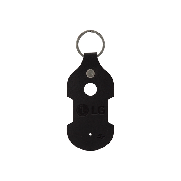 RYDER Leather Earbud Keychain - RYDER Leather Earbud Keychain - Image 1 of 3