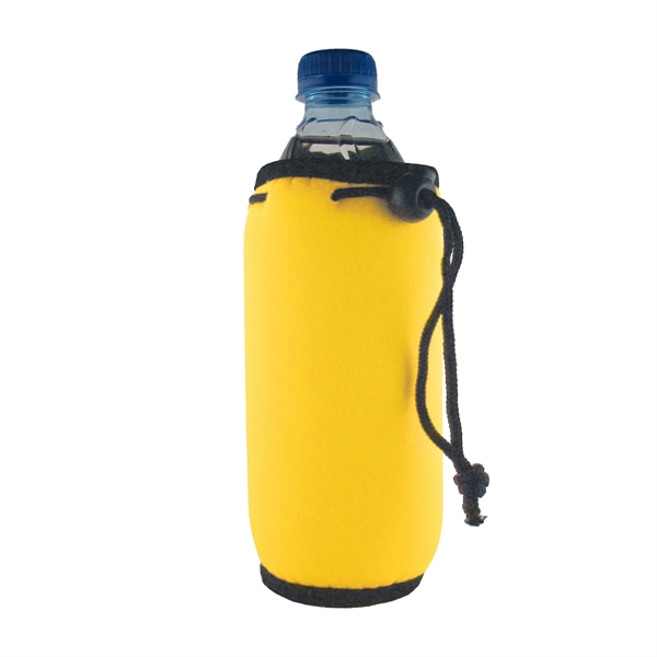 Bottle Can Coolie With Drawstring and Clip - Bottle Can Coolie With Drawstring and Clip - Image 10 of 10