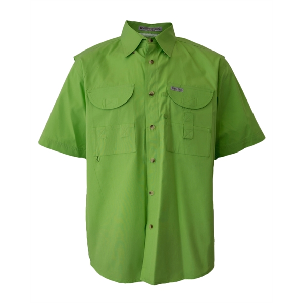 Men's Fishing Shirt Short Sleeves - Men's Fishing Shirt Short Sleeves - Image 16 of 47