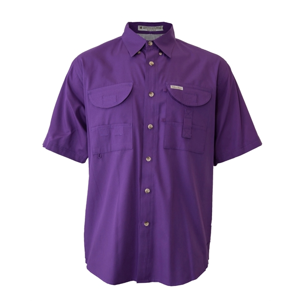 Men's Fishing Shirt Short Sleeves - Men's Fishing Shirt Short Sleeves - Image 24 of 47