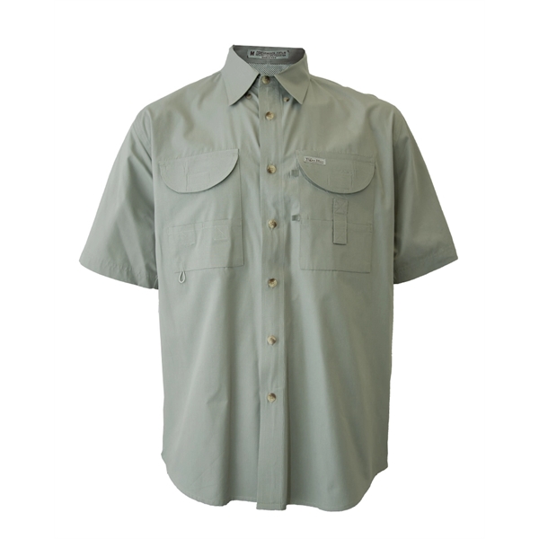 Men's Fishing Shirt Short Sleeves - Men's Fishing Shirt Short Sleeves - Image 30 of 47
