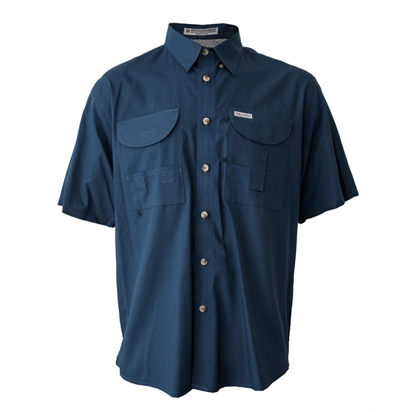 Men's Fishing Shirt Short Sleeves - Men's Fishing Shirt Short Sleeves - Image 38 of 47