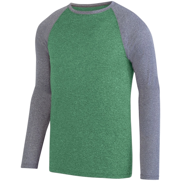 Kinergy Two Color Long Sleeve Raglan Tee - Kinergy Two Color Long Sleeve Raglan Tee - Image 1 of 6