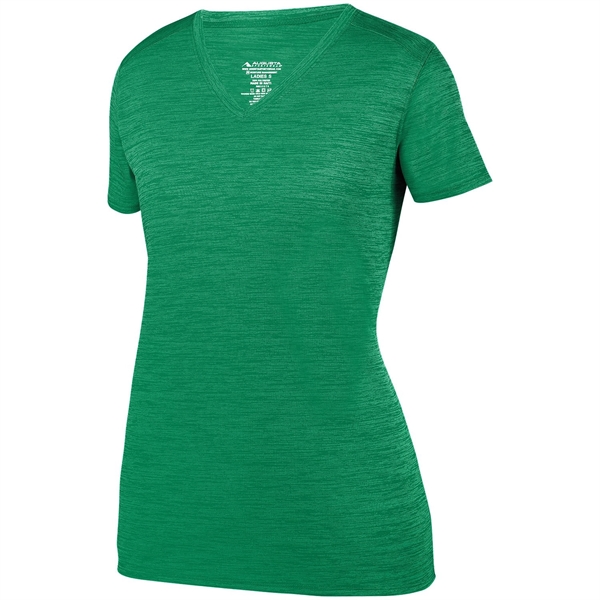 Ladies' Shadow Tonal Heather Training Tee - Ladies' Shadow Tonal Heather Training Tee - Image 3 of 11