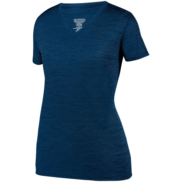 Ladies' Shadow Tonal Heather Training Tee - Ladies' Shadow Tonal Heather Training Tee - Image 5 of 11
