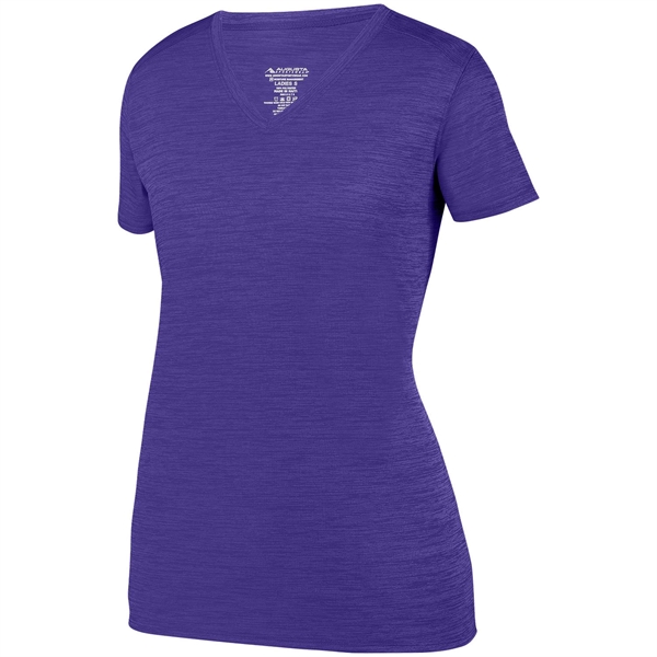 Ladies' Shadow Tonal Heather Training Tee - Ladies' Shadow Tonal Heather Training Tee - Image 8 of 11