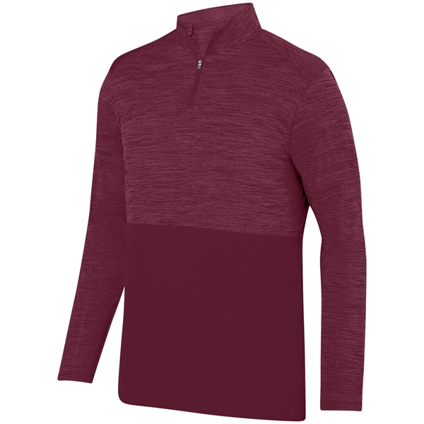 Shadow Tonal Heather 1/4 Zip Pullover - Shadow Tonal Heather 1/4 Zip Pullover - Image 2 of 8