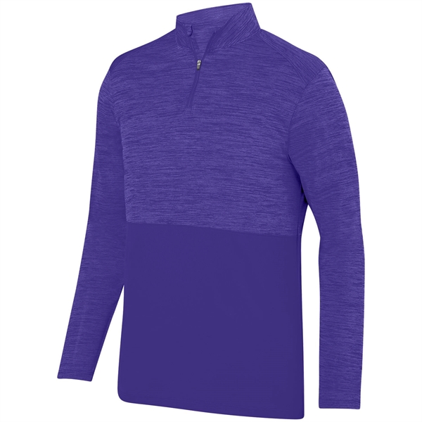 Shadow Tonal Heather 1/4 Zip Pullover - Shadow Tonal Heather 1/4 Zip Pullover - Image 5 of 8