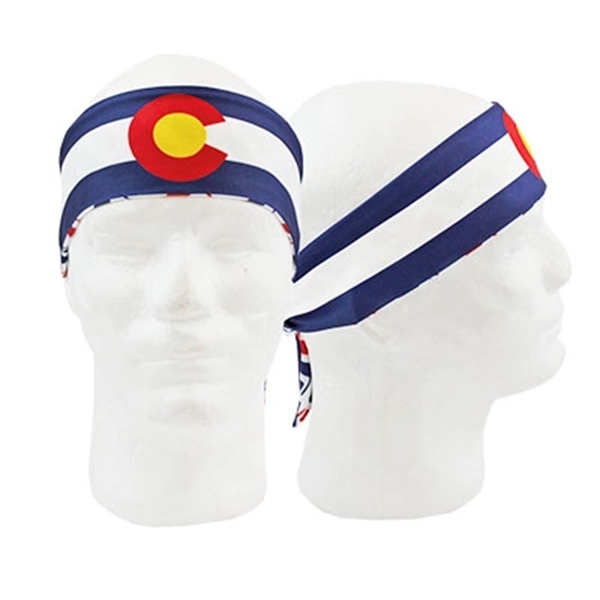 Full Color Athletic Headbands - Warrior Wrap - Full Color Athletic Headbands - Warrior Wrap - Image 0 of 5