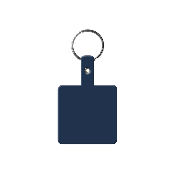 Square Shape Flexible Key Tag with Keychain - Square Shape Flexible Key Tag with Keychain - Image 3 of 17