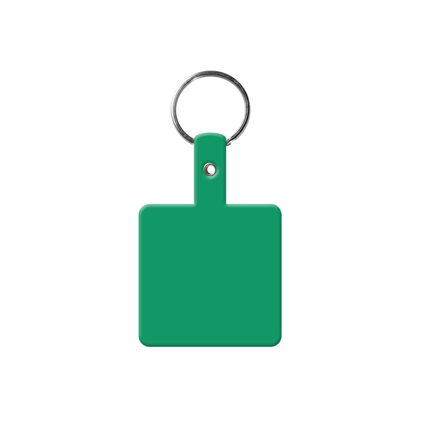 Square Shape Flexible Key Tag with Keychain - Square Shape Flexible Key Tag with Keychain - Image 5 of 17