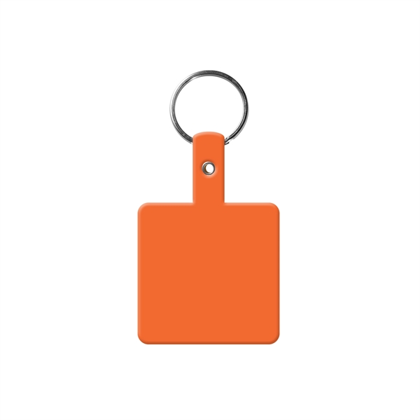 Square Shape Flexible Key Tag with Keychain - Square Shape Flexible Key Tag with Keychain - Image 6 of 17