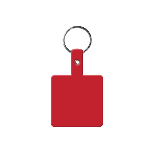 Square Shape Flexible Key Tag with Keychain - Square Shape Flexible Key Tag with Keychain - Image 7 of 17