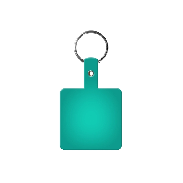 Square Shape Flexible Key Tag with Keychain - Square Shape Flexible Key Tag with Keychain - Image 8 of 17