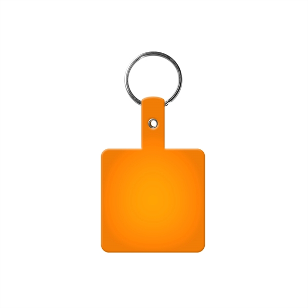 Square Shape Flexible Key Tag with Keychain - Square Shape Flexible Key Tag with Keychain - Image 13 of 17