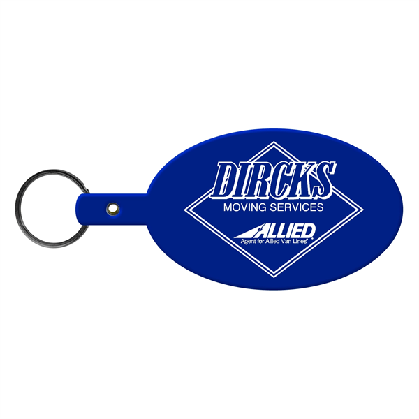 Large Oval Flexible Key Tag Keyring - Large Oval Flexible Key Tag Keyring - Image 2 of 34