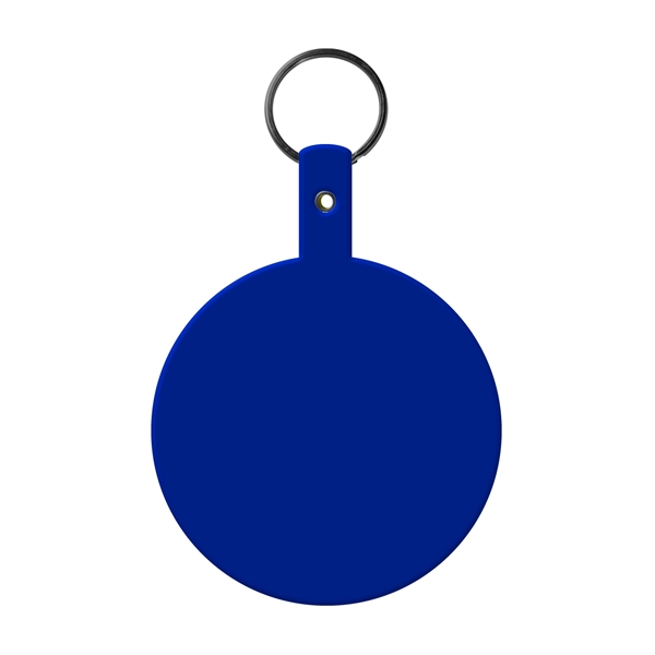 Large Circle Flexible Key Tag with Keychain - Large Circle Flexible Key Tag with Keychain - Image 2 of 17
