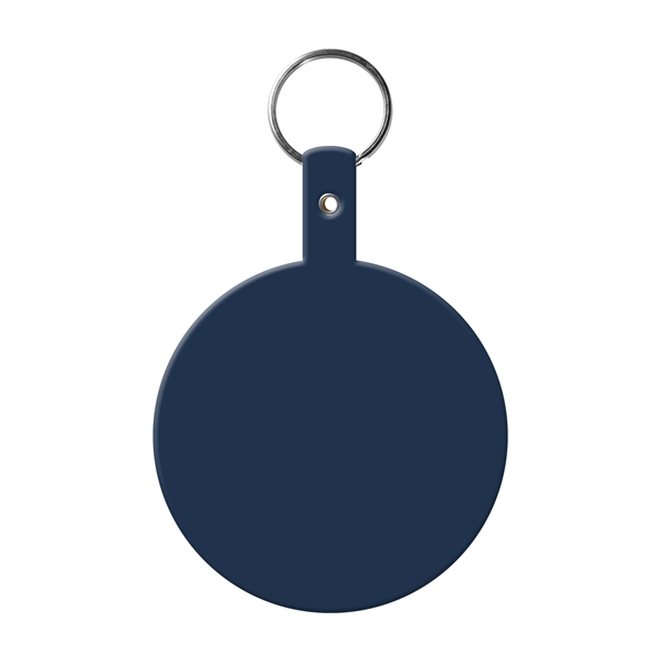 Large Circle Flexible Key Tag with Keychain - Large Circle Flexible Key Tag with Keychain - Image 3 of 17