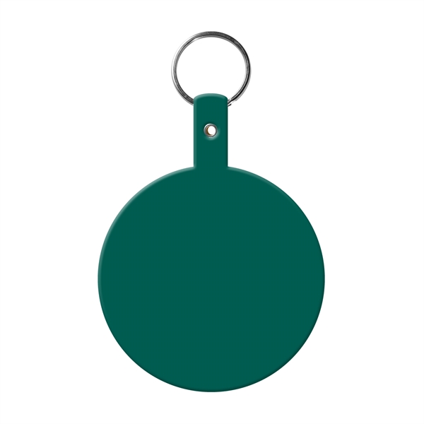 Large Circle Flexible Key Tag with Keychain - Large Circle Flexible Key Tag with Keychain - Image 4 of 17