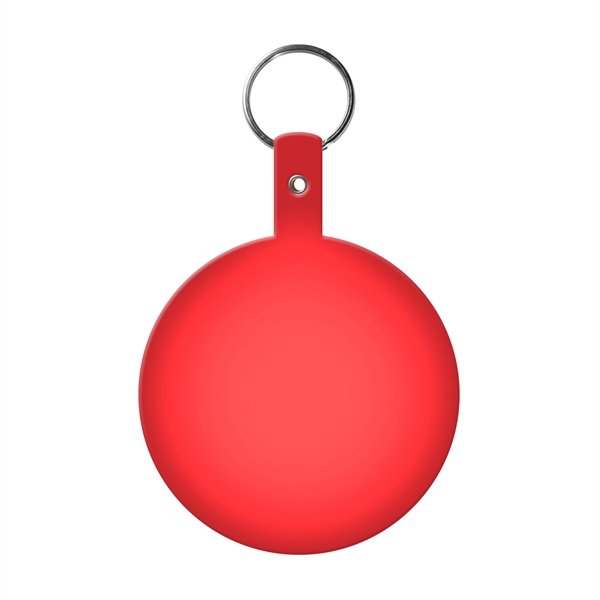 Large Circle Flexible Key Tag with Keychain - Large Circle Flexible Key Tag with Keychain - Image 15 of 17