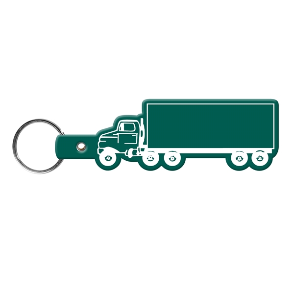 Truck Shape Flexible Key Tag with Keyring - Truck Shape Flexible Key Tag with Keyring - Image 4 of 17