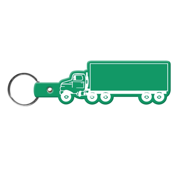 Truck Shape Flexible Key Tag with Keyring - Truck Shape Flexible Key Tag with Keyring - Image 5 of 17