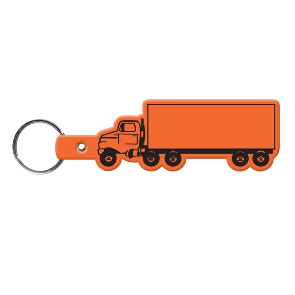Truck Shape Flexible Key Tag with Keyring - Truck Shape Flexible Key Tag with Keyring - Image 6 of 17