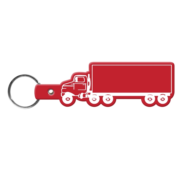 Truck Shape Flexible Key Tag with Keyring - Truck Shape Flexible Key Tag with Keyring - Image 7 of 17
