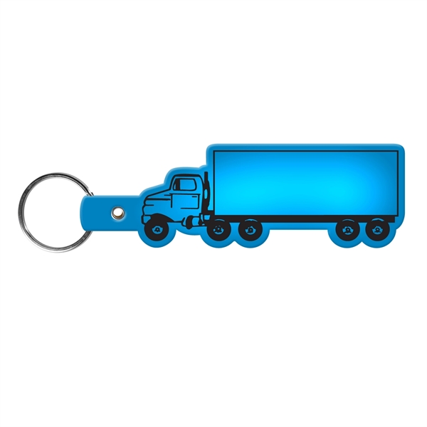 Truck Shape Flexible Key Tag with Keyring - Truck Shape Flexible Key Tag with Keyring - Image 9 of 17